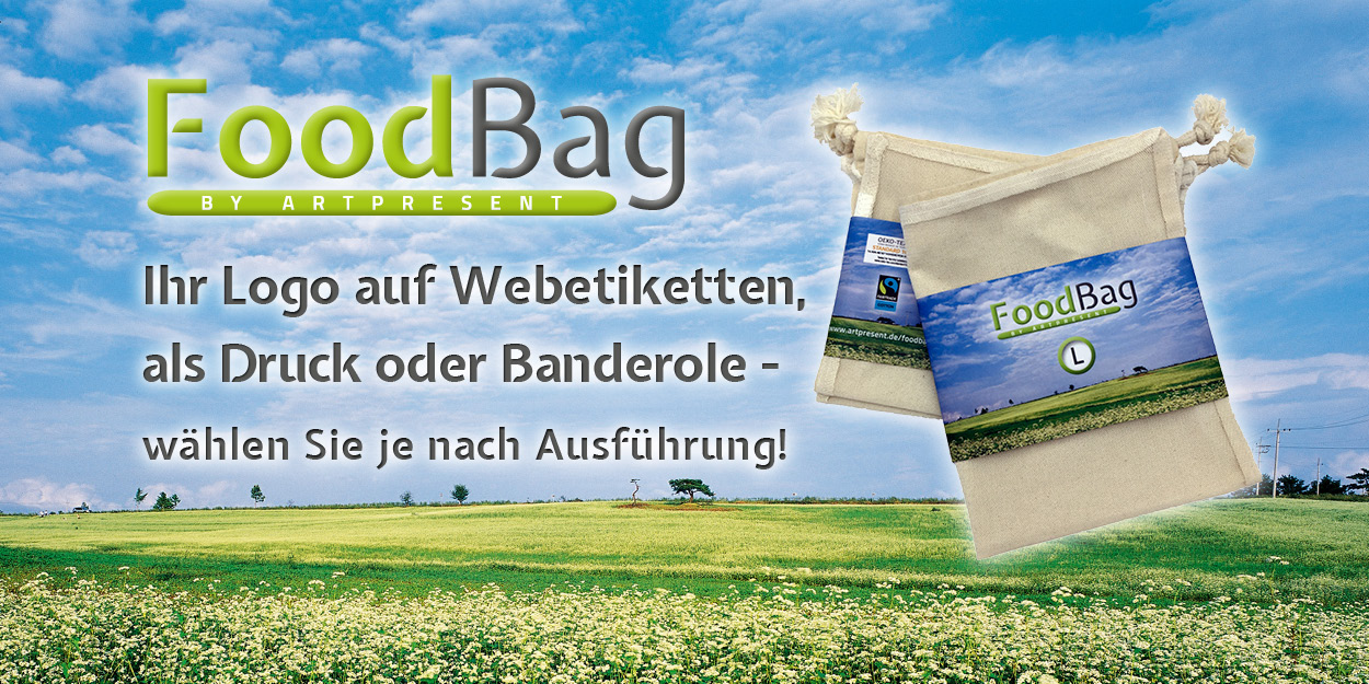Featured image for “Wir treiben es Bunt – Veggiebags mit Werbung”