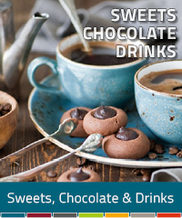 Sweets, Chocolate and Drinks