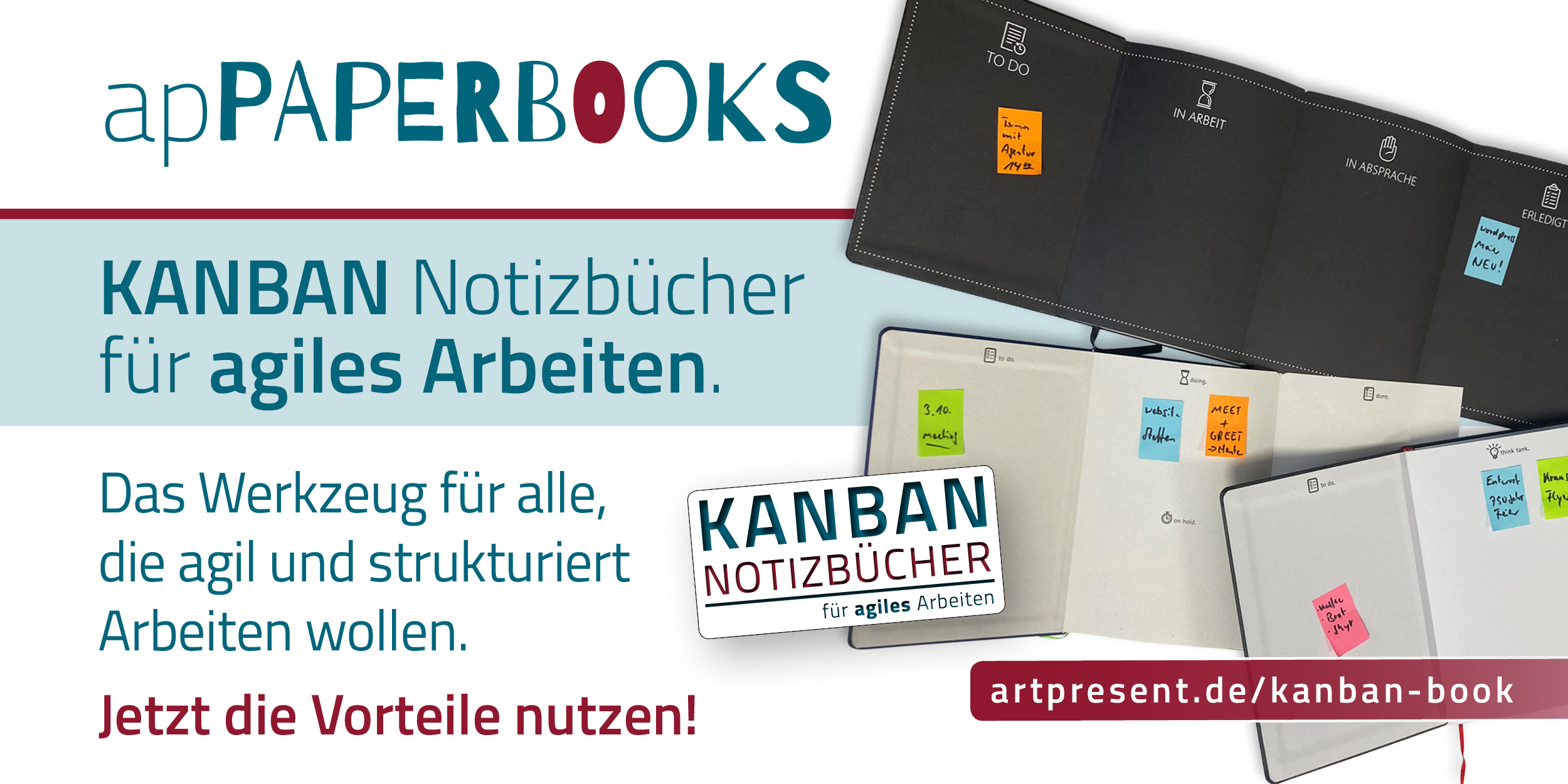 Featured image for “KANBAN Notizbücher”