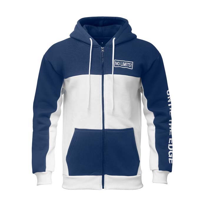 Mann und Frau mit zwei Hoodies von Limitless Solutions